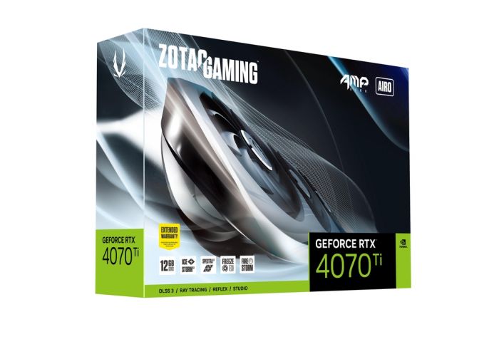 Відеокарта ZOTAC GeForce RTX 4070 Ti 12GB GDDR6X AMP AIRO