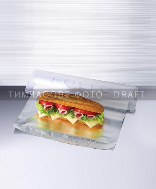 Кухонний диспенсер для харчової плівки та фольги Ardesto Fresh, 90 х 336 х 55 мм, прозорий, пластик