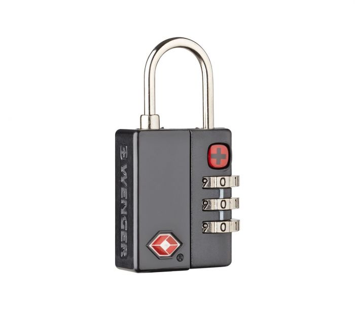 Замок кодовий, Wenger TSA Combination Lock, чорний