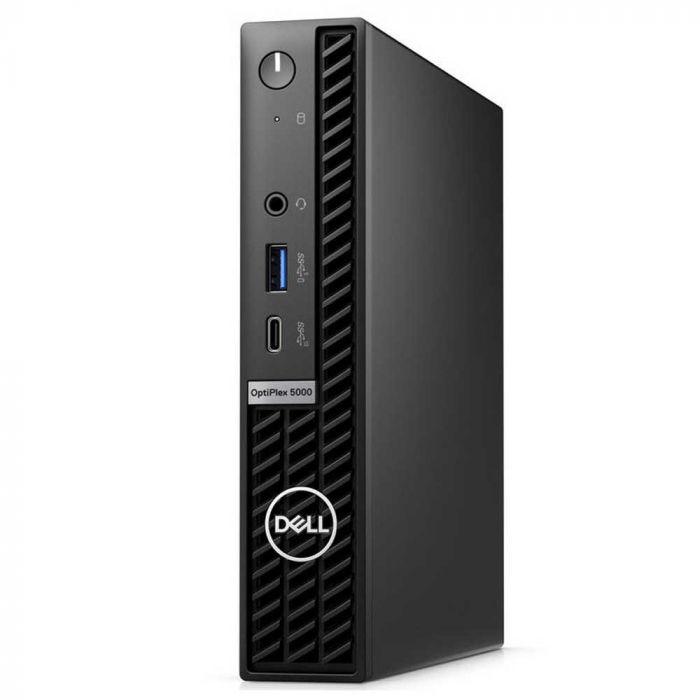 Комп'ютер персональний неттоп DELL OptiPlex 5000 MFF, Intel i5-12500T, 8GB, F256GB, UMA, WiFi, кл+м, Lin