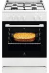 Плита Electrolux газова, 59л, 60x60см, білий
