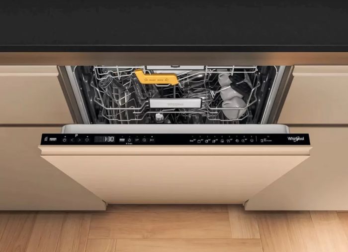 Посудомийна машина Whirlpool вбудовувана, 14компл., A+++, 60см, дисплей, 3й кошик, білий