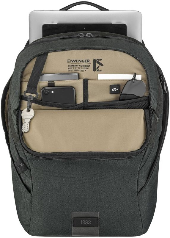 Рюкзак для ноутбука Wenger, MX ECO Light 16", антрацит
