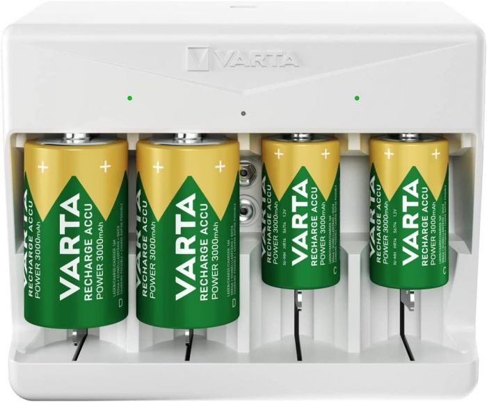 Зарядний пристрій VARTA Universal Charger для АА/ААА/C/D, 9V акумуляторів