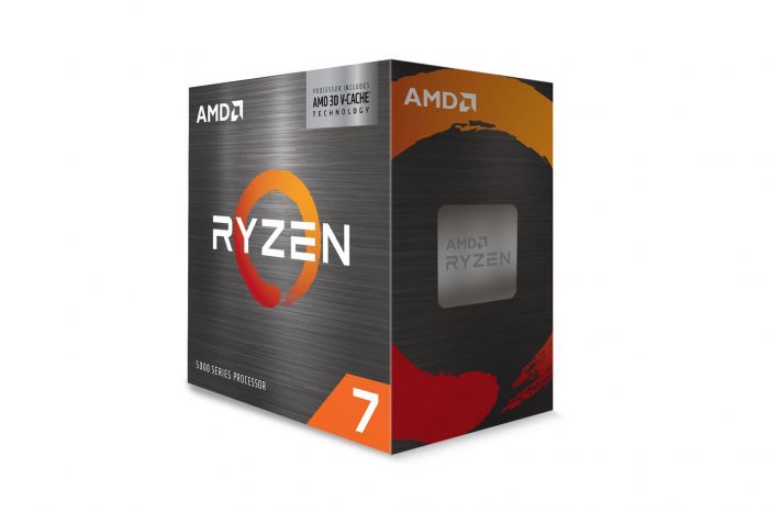 Центральний процесор AMD Ryzen 7 5800X3D 8C/16T 3.4/4.5GHz Boost 96Mb AM4 105W w/o cooler Box