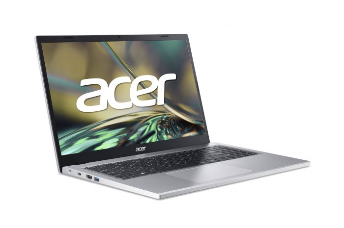 Ноутбук Acer Aspire 3 A315-24P 15.6" FHD, AMD A N7120U, 8GB, F256GB, UMA, Lin, сріблястий