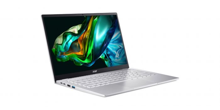 Ноутбук Acer Swift Go 14"  SFG14-41 14" FHD IPS, AMD R3-7330U, 8GB, F256GB, UMA, Lin, сріблястий