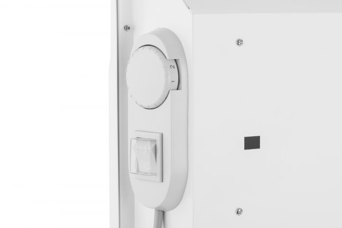 Конвектор ARDESTO CH-1000MCW, 1000 Вт, 10 м2, закритий нагрів. елемент, IP24, мех. керування, білий
