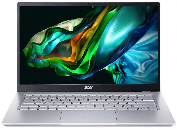Ноутбук Acer Swift Go 14"  SFG14-41 14" FHD IPS, AMD R5-7530U, 16GB, F512GB, UMA, Lin, сріблястий