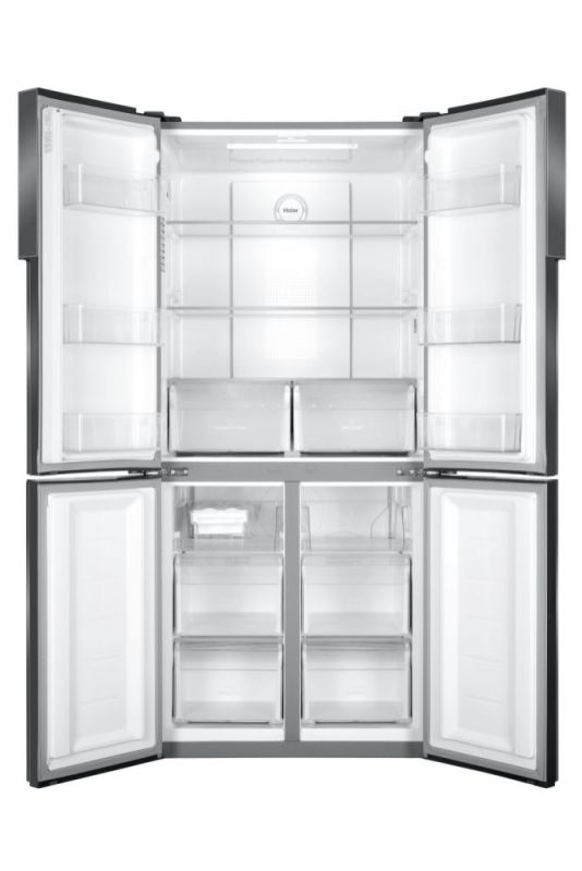 Холодильник Haier багатодверний, 180.4x83.3х66.5, холод.відд.-316л, мороз.відд.-140л, 4дв., А+, NF, інв., дисплей, зона нульова, чорний