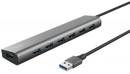 USB-хаб Trust DALYX 7-IN-1 USB-A 3.2 ALUMINIUM USB-хаб Trust DALYX 7-IN-1 USB-A 3.2 ALUMINIUM