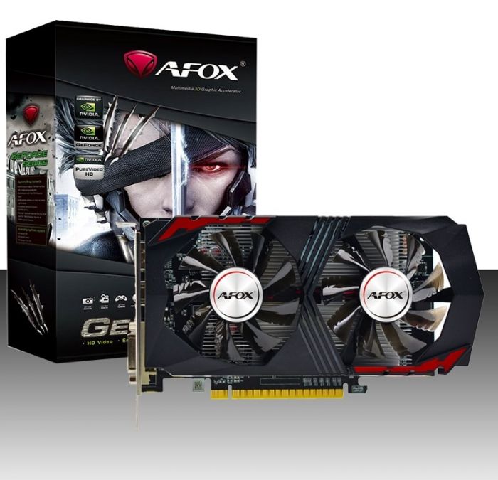 Відеокарта AFOX GeForce GTX 1050 Ti 4GB GDDR5