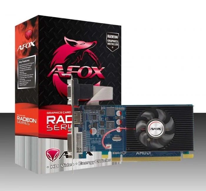 Відеокарта AFOX Radeon HD 6450 1GB GDDR3 LP fan