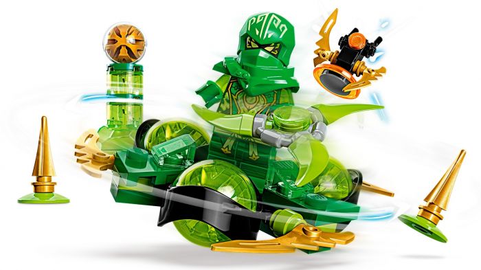 Конструктор LEGO Ninjago Суперсила дракона Ллойда обертання спін-джитсу