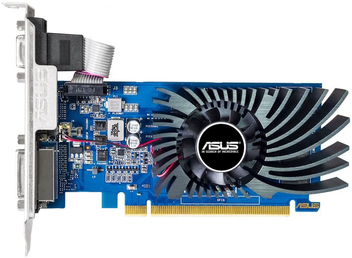 Вiдеокарта ASUS GeForce GT730 2GB DDR3 EVO low-profile graphics card for HTPC builds GT730-2GD3-BRK-EVO