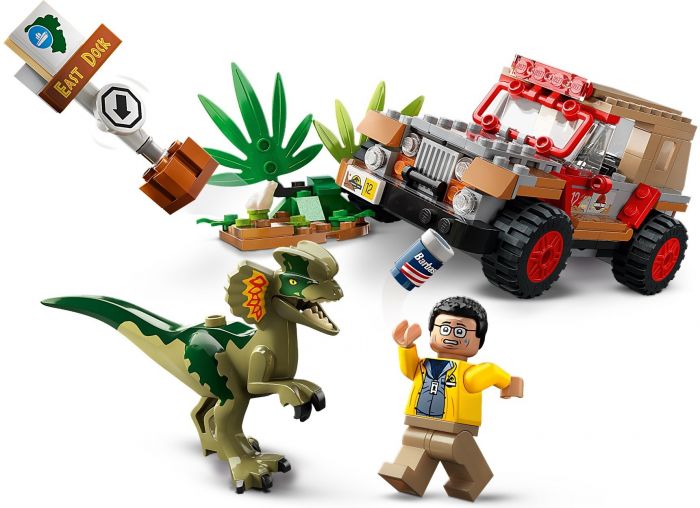 Конструктор LEGO Jurassic Park Засідка дилофозавра