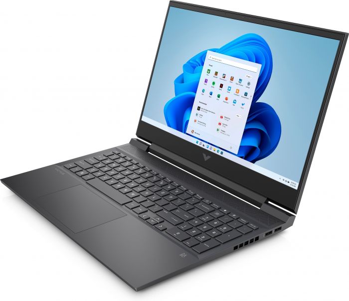 Ноутбук HP Victus 16-d1001ua 16.1" FHD IPS AG, Intel i7-12700H, 16GB, F1024GB, NVD3060-6, Win11, чорний