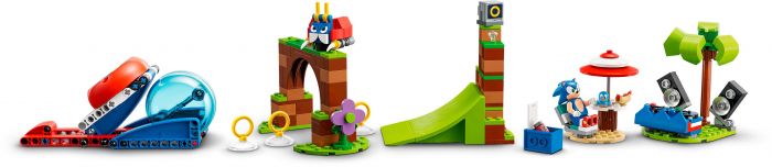 Конструктор LEGO Sonic the Hedgehog Змагання швидкісної сфери Соніка