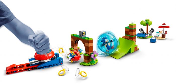 Конструктор LEGO Sonic the Hedgehog Змагання швидкісної сфери Соніка