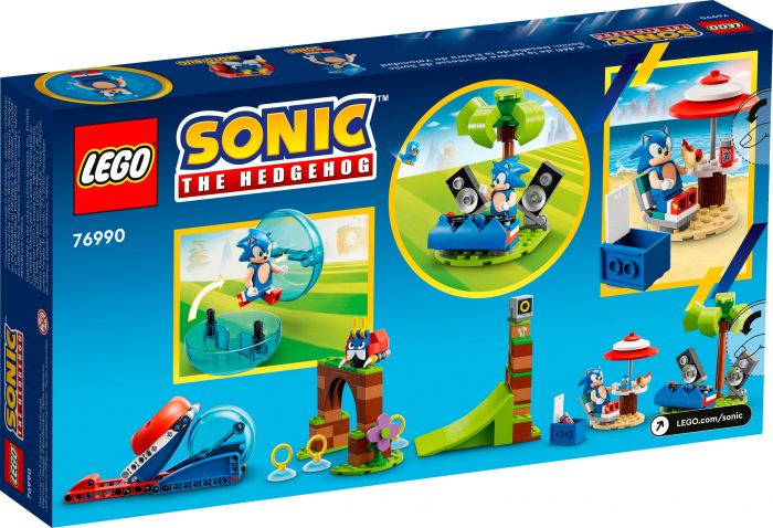 Конструктор LEGO Sonic the Hedgehog Змагання швидкісної сфери Соніка