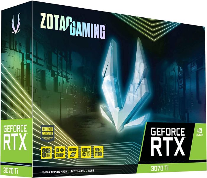 Відеокарта ZOTAC GeForce RTX 3070 Ti 8GB GDDR6X