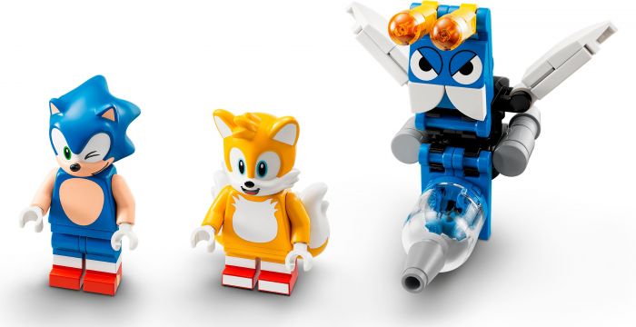 Конструктор LEGO Sonic the Hedgehog Майстерня Тейлз і літак Торнадо