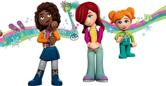 Конструктор LEGO Friends Святкові пригоди в іглу