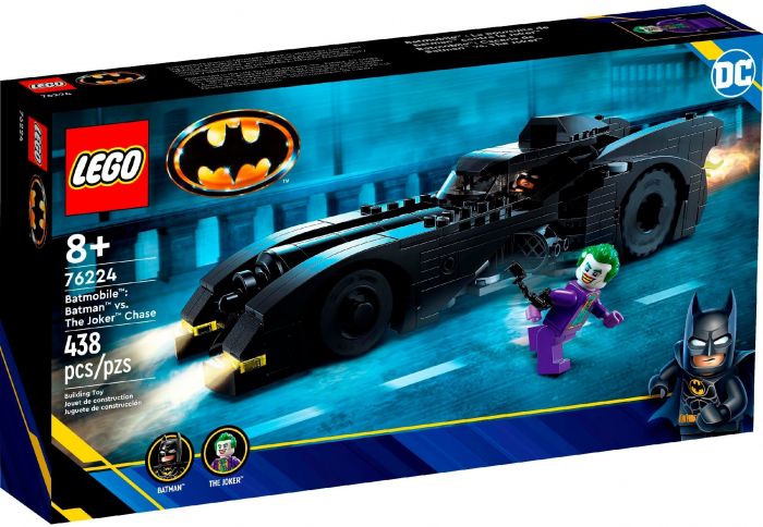 Конструктор LEGO DC Batman™ Бетмобіль: Переслідування. Бетмен проти Джокера