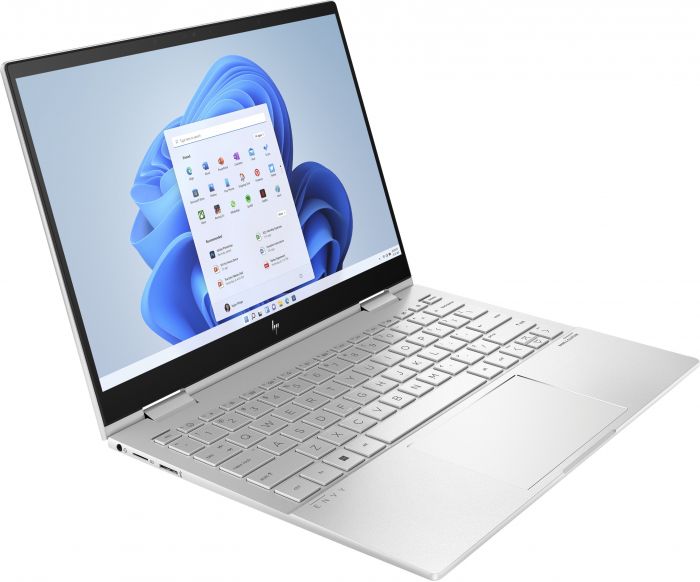 Ноутбук HP ENVY x360 13-bf0007ua 13.3" WUXGA IPS Touch, Intel i5-1230U, 8GB, F512GB, UMA, Win11, сріблястий