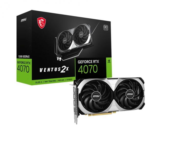 Відеокарта MSI GeForce RTX 4070 12GB GDDR6X VENTUS 2X OC