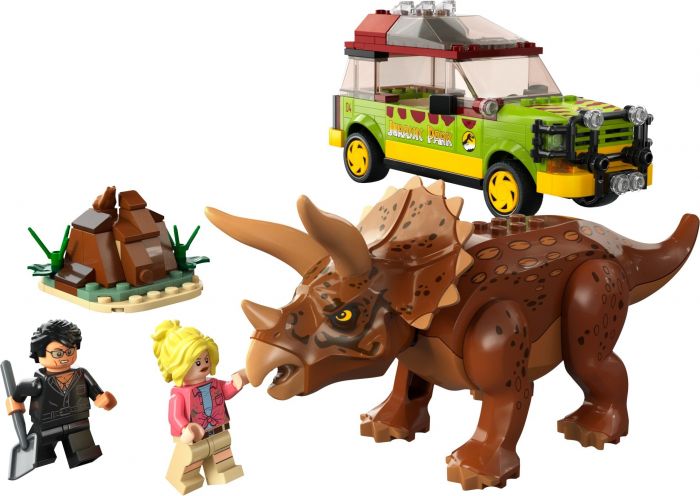 Конструктор LEGO Jurassic Park Дослідження трицератопсів
