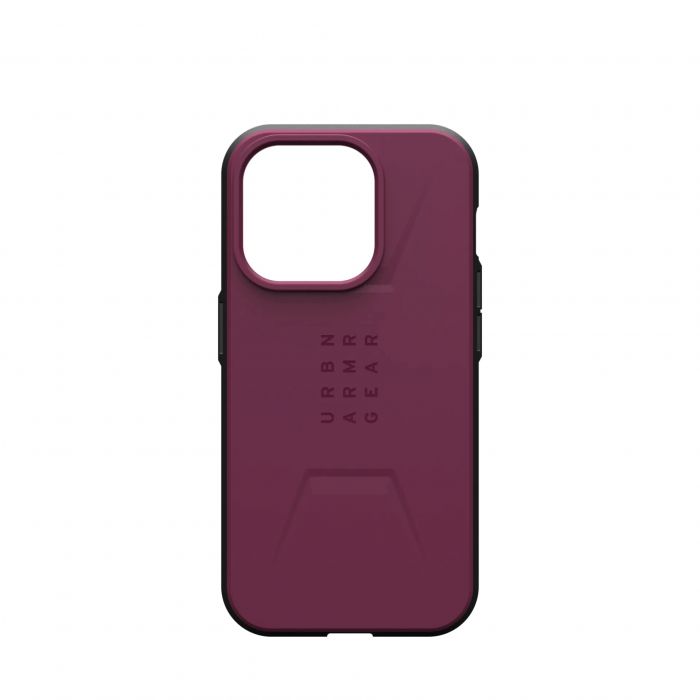 Чохол UAG для Apple iPhone 15 Pro Civilian Magsafe, Bordeaux