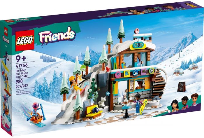 Конструктор LEGO Friends Святкова гірськолижна траса й кафе