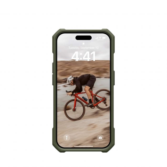 Чохол UAG для Apple iPhone 15 Pro Essential Armor Magsafe, Olive Drab