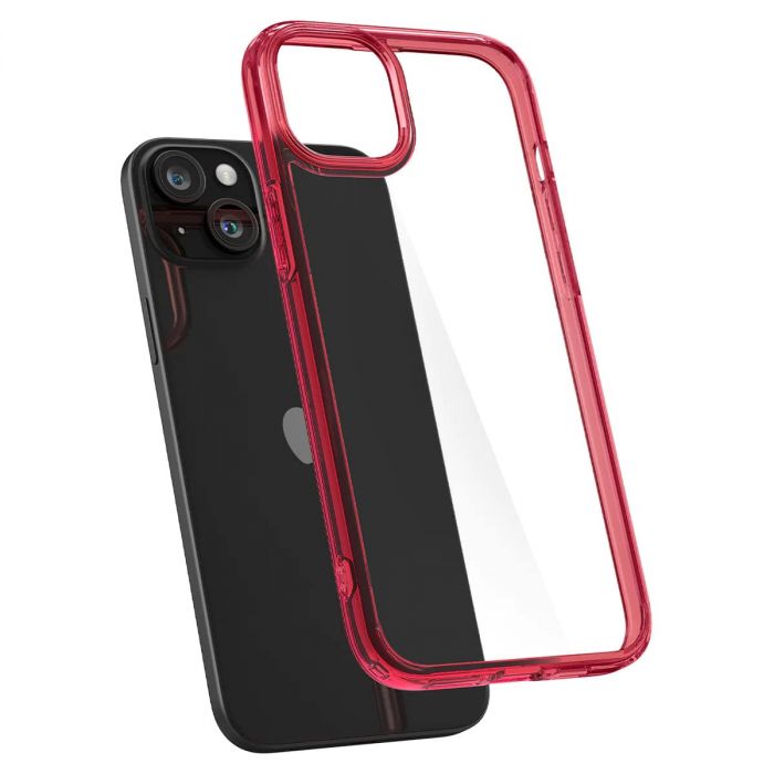 Чохол Spigen для Apple iPhone 15 Ultra Hybrid, Red Crystal