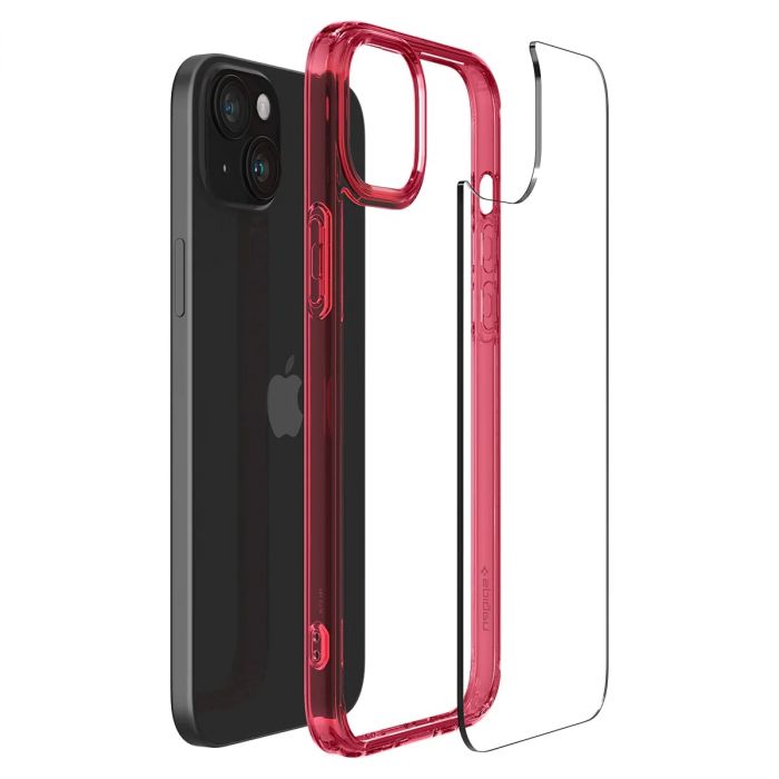 Чохол Spigen для Apple iPhone 15 Ultra Hybrid, Red Crystal