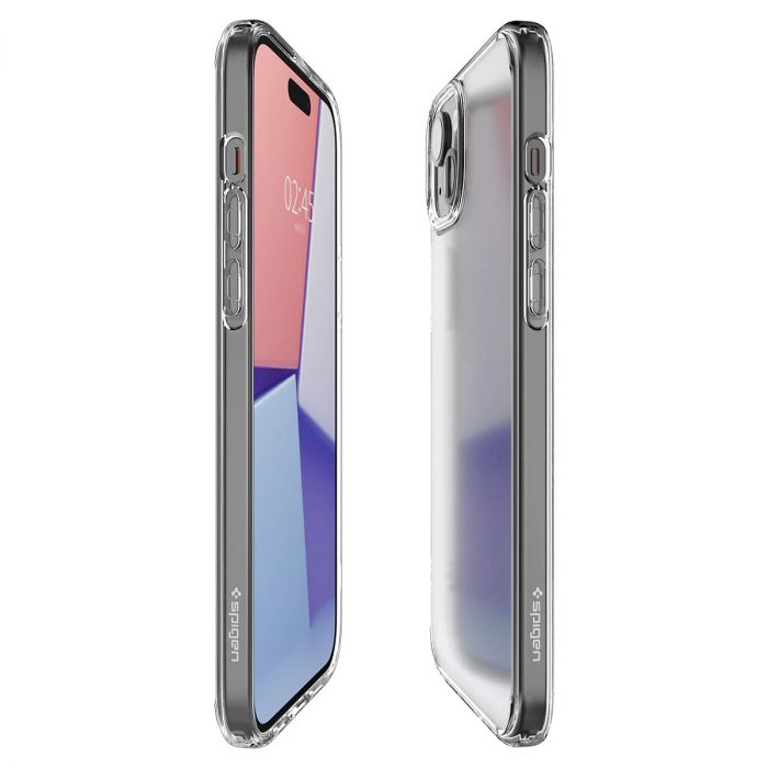 Чохол Spigen для Apple iPhone 15 Ultra Hybrid, Frost Clear