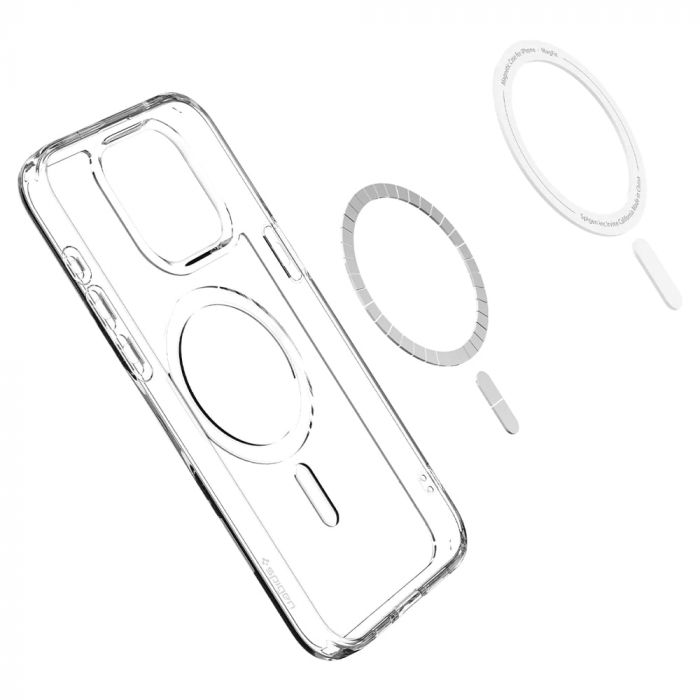 Чохол Spigen для Apple iPhone 15 Pro Ultra Hybrid MagFit, White