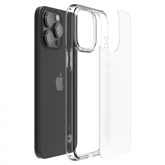 Чохол Spigen для Apple iPhone 15 Pro Ultra Hybrid, Crystal Clear