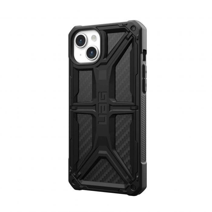 Чохол UAG для Apple iPhone 15 Plus Monarch, Carbon Fiber