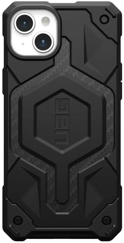 Чохол UAG для Apple iPhone 15 Plus Monarch Pro Magsafe, Carbon Fiber