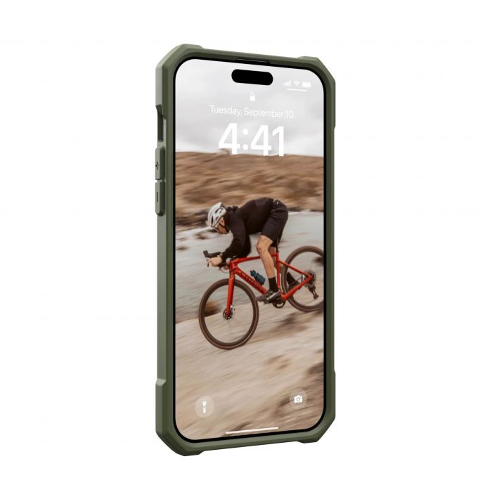 Чохол UAG для Apple iPhone 15 Plus Essential Armor Magsafe, Olive Drab