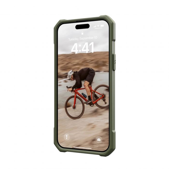 Чохол UAG для Apple iPhone 15 Plus Essential Armor Magsafe, Olive Drab