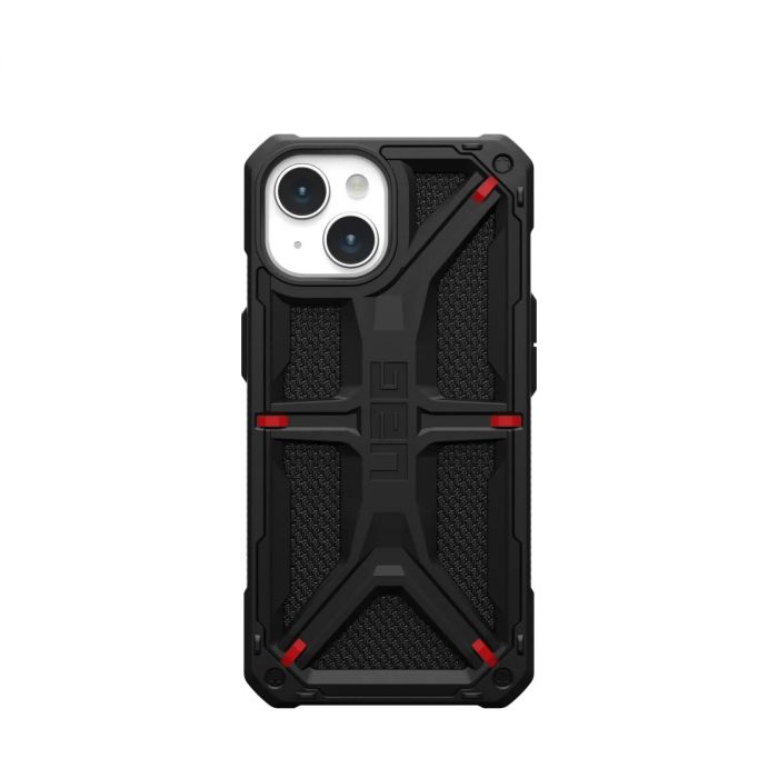 Чохол UAG для Apple iPhone 15 Monarch, Kevlar Black