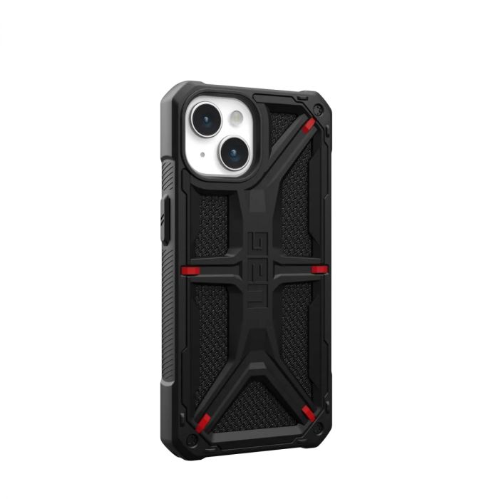 Чохол UAG для Apple iPhone 15 Monarch, Kevlar Black