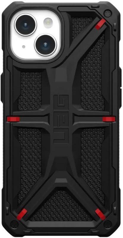 Чохол UAG для Apple iPhone 15 Monarch, Kevlar Black