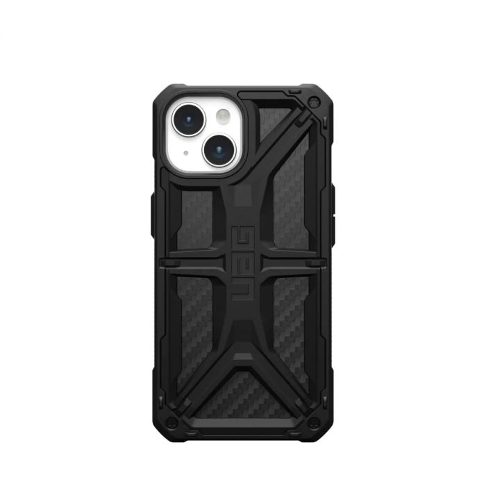 Чохол UAG для Apple iPhone 15 Monarch, Carbon Fiber