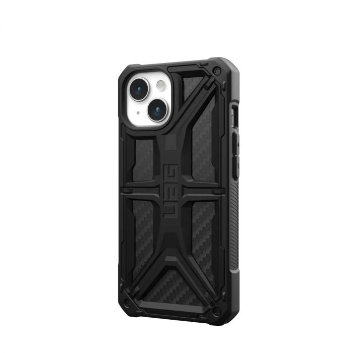 Чохол UAG для Apple iPhone 15 Monarch, Carbon Fiber