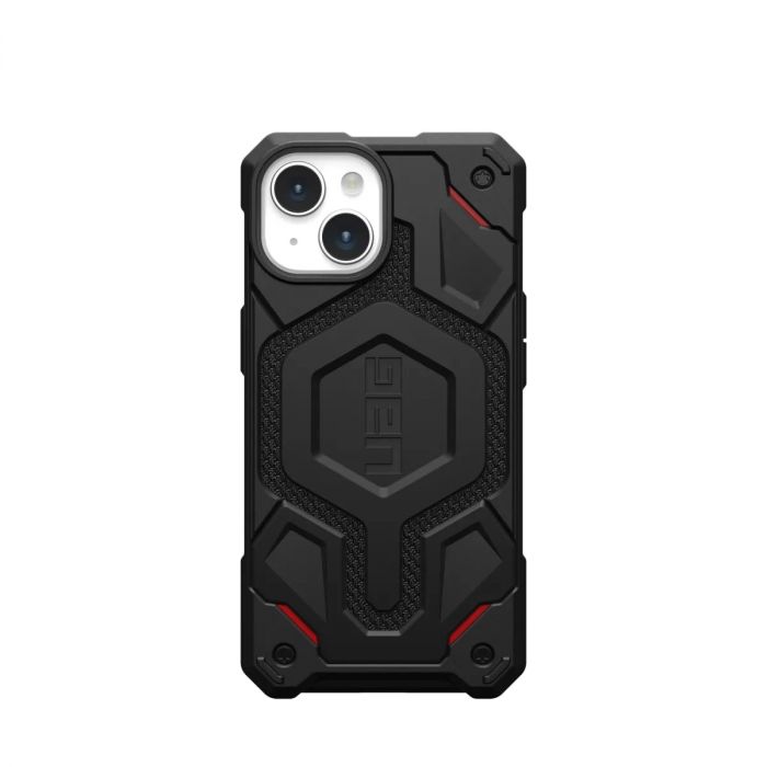 Чохол UAG для Apple iPhone 15 Monarch Pro Magsafe, Kevlar Black