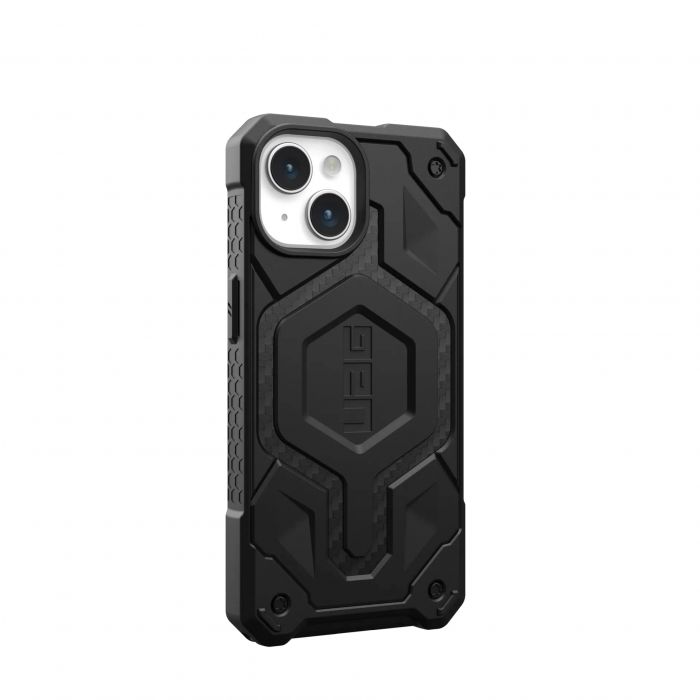 Чохол UAG для Apple iPhone 15 Monarch Pro Magsafe, Carbon Fiber